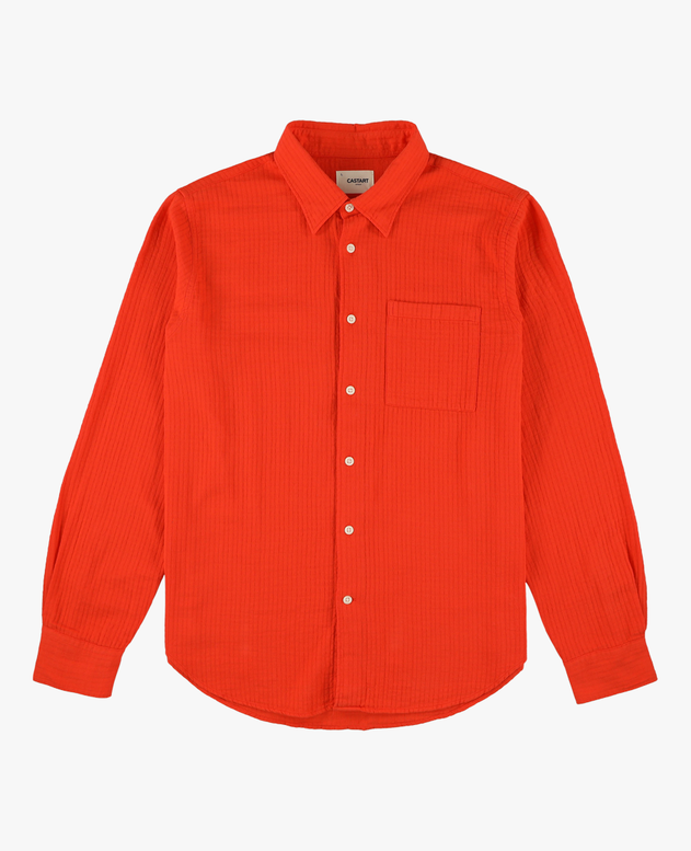 Konga Button-up Shirt Red
