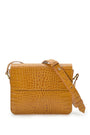 LEANDRA - Squere Leather Shoulder Bag Camel, image no.1