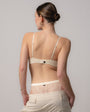 UNDERSTATEMENT - Satin Lace Triangle Bralette Cream, image no.10
