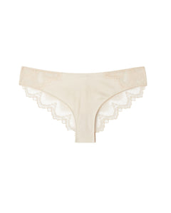 Satin Lace Cheeky Cream