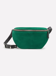 Hip Bag Can Suede Green