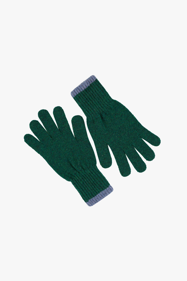New Man Gloves Green