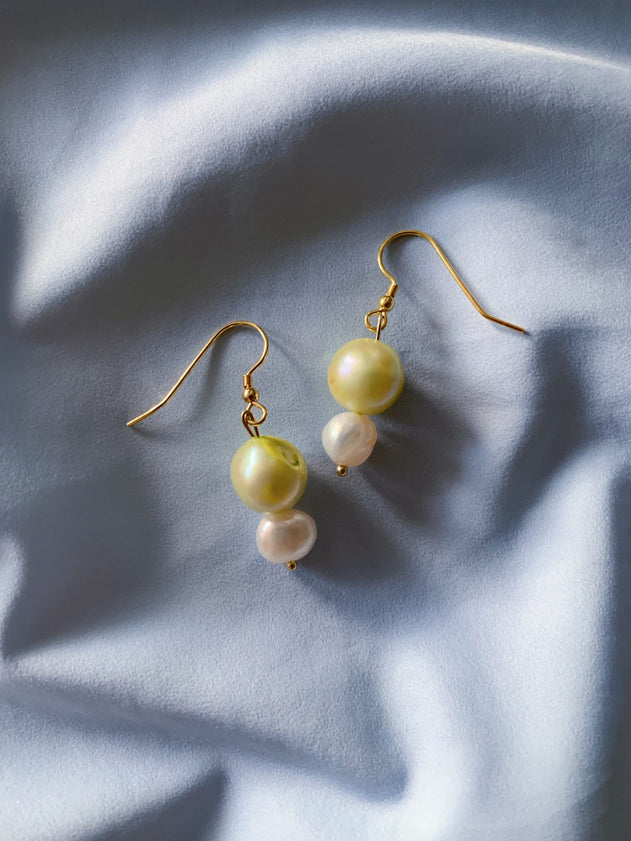 Bubbles Citron Earrings