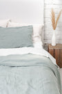 AmourLinen - Linen Pillowcase Sage Green, image no.1