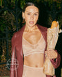 UNDERSTATEMENT - Lace Mesh Triangle Bralette Naked, image no.8