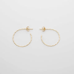 Tiny Twisted Hoops