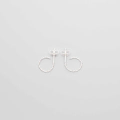 Tiny Twisted Hoops