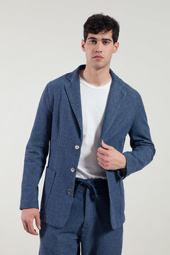 Curzio Recycled Denim Blazer