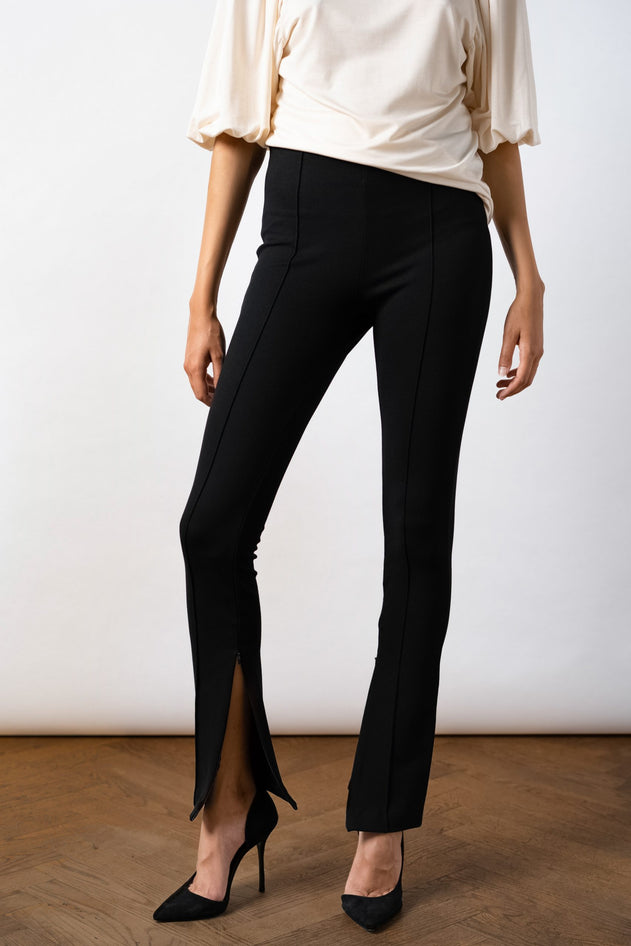 Livi Zip Pant Black