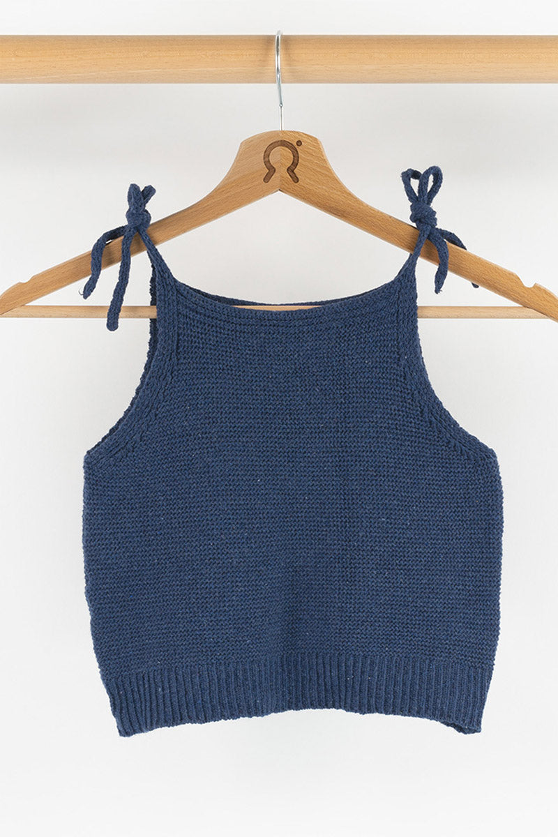 Nora Recycled Cotton Crop Top