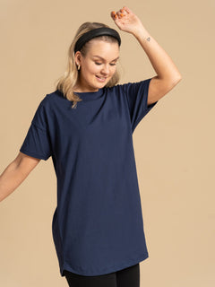 Sea Long T-Shirt Dark Blue