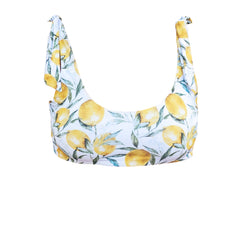 Side Loop Top Print Lemon