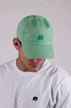 Logo Dad Cap Jade Green