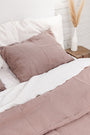 AmourLinen - Linen Pillowcase Rosy Brown, image no.2