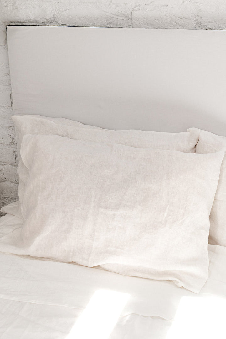 AmourLinen - Linen Pillowcase White