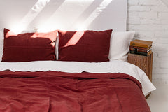 Linen Pillowcase Terracotta