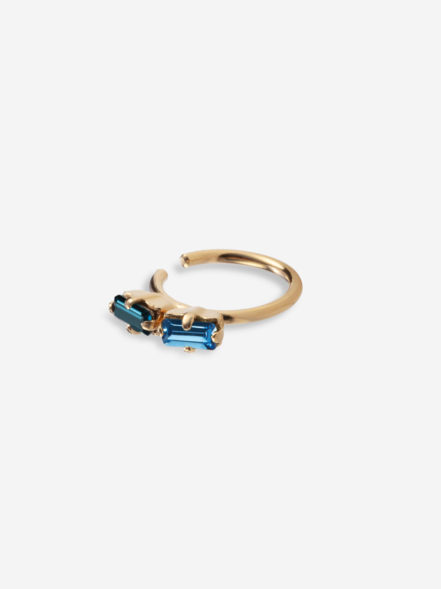 Denis Single Earcuff Blue