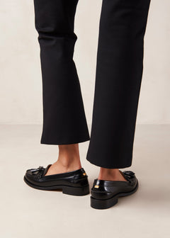 Terrane Leather Loafers Black