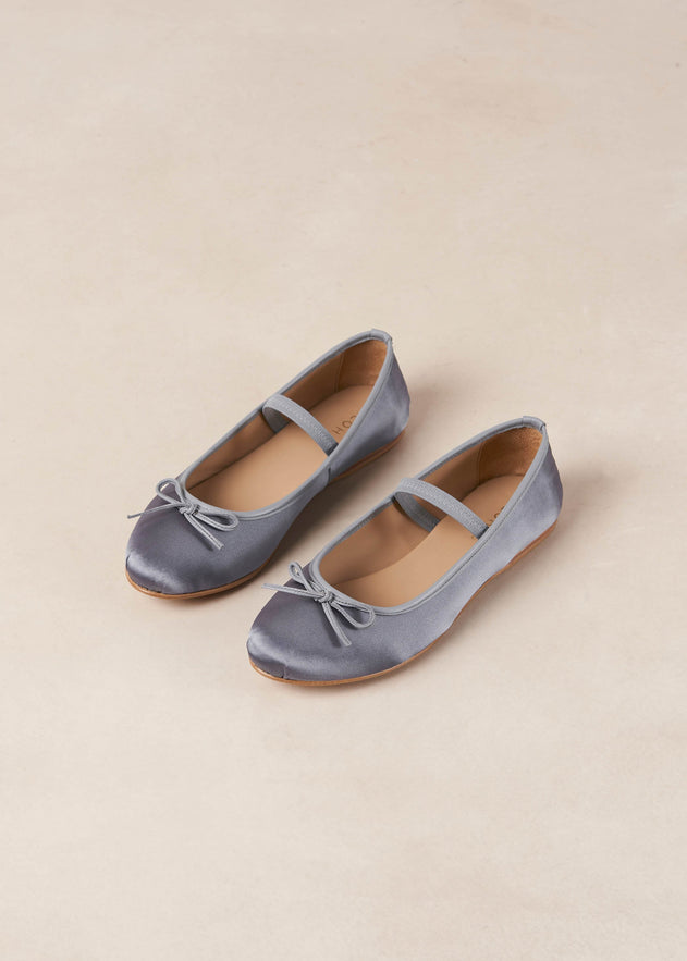 Odette Stone Ballet Flats Grey