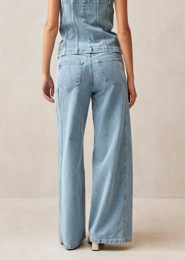 Magda Denim Pants Blue