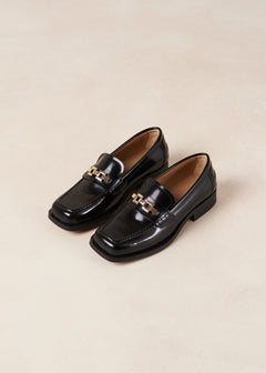 Elliot Leather Loafers Black