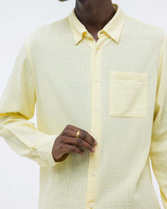 Konga Button-up Shirt Yellow
