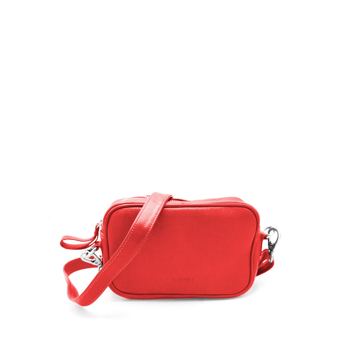 East-West Crossbody Red