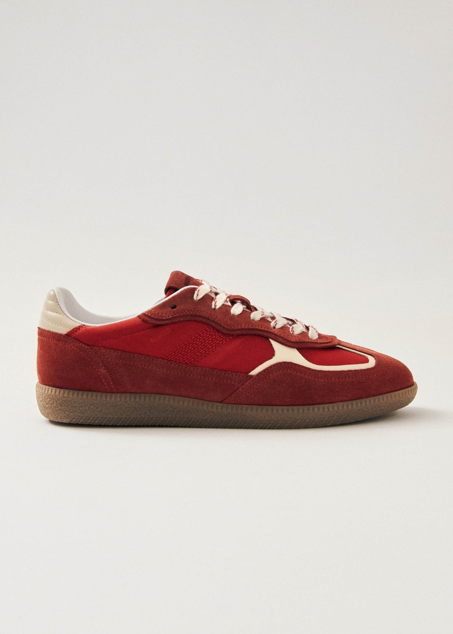 Tb.490 Rife Leather Sneakers Sheen Red