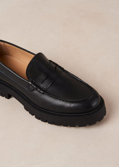 Dexter Leather Loafers Black