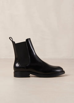 Lanz Leather Ankle Boots Black