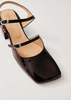 Withnee Onix Leather Pumps Brown