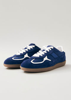Tb.490 Rife Leather Sneakers Sheen Blue