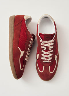 Tb.490 Rife Leather Sneakers Red