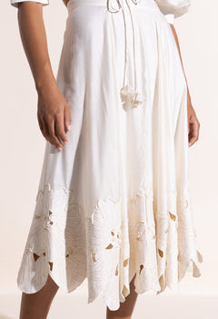 Emannus Skirt Vanilla White