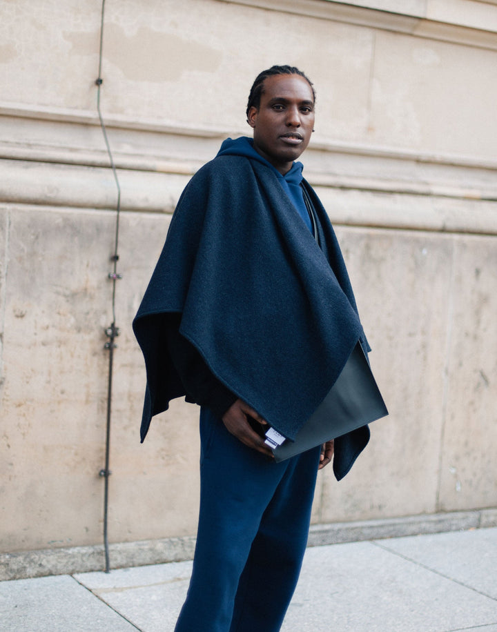ZAMT - Favorite 09 Poncho Navy Black