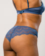 UNDERSTATEMENT - Satin Lace Cheeky Faded Blue, image no.4