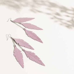 Feathers Midi Trio Earrings