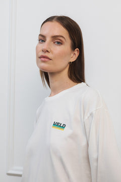 Beverly Après Ski Long Sleeve T-Shirt White