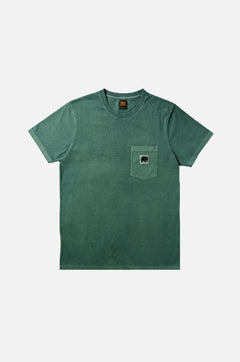 Garza Pigment Dyed T-Shirt Foliage Green