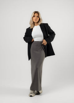Etta Maxi Skirt Grey