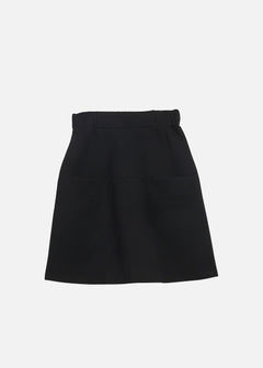 Giant Split Skirt Black