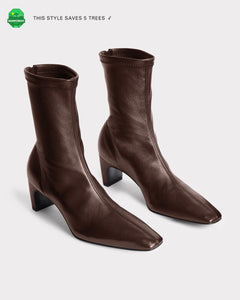 The Glove Boot Chocolate Brown