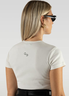 GS T-Shirt Full Length White