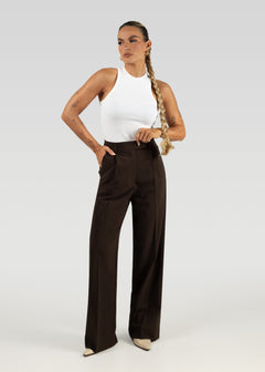 Jagger Tailored Trousers Brown
