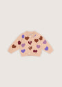 The New Society - Hearts Baby Cardigan, image no.2