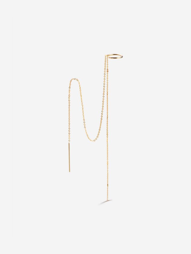 Honore Chain Earring Gold