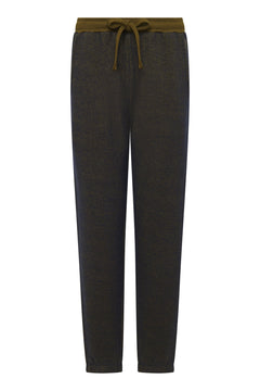 Evie Cotton Jogger Khaki Melange