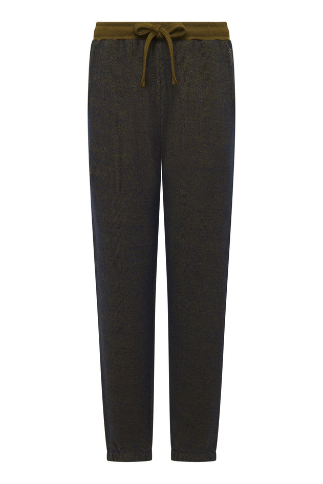 Evie Cotton Jogger Khaki Melange