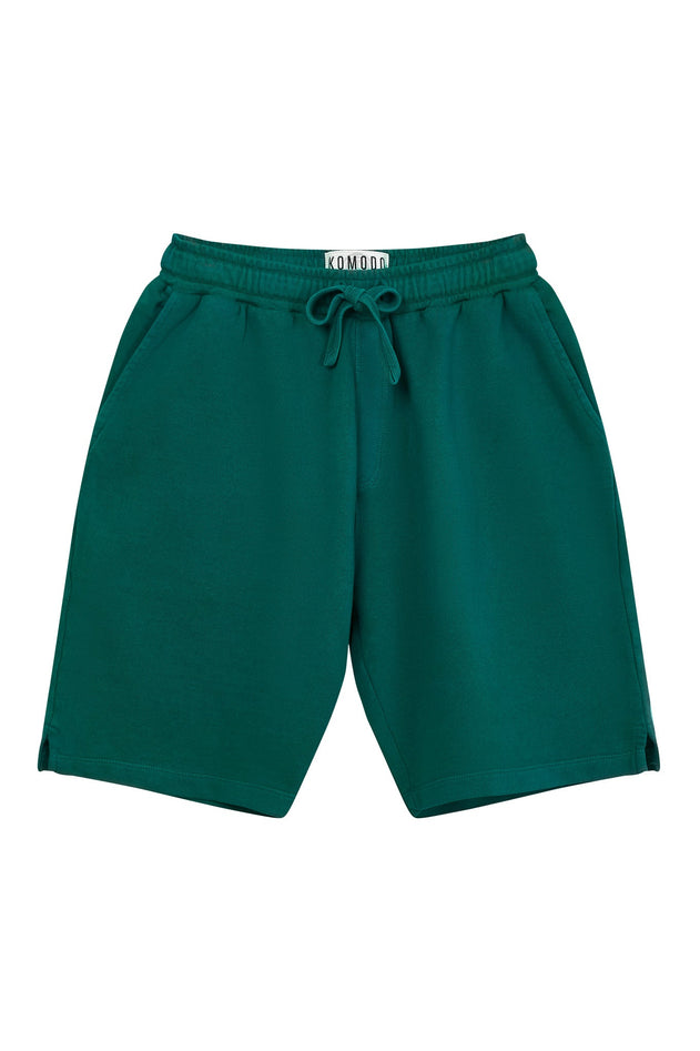 Flip Shorts Organic Cotton Teal Green