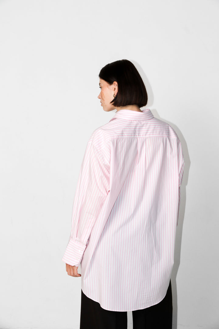 Rhea - Shirt Pink Stripe